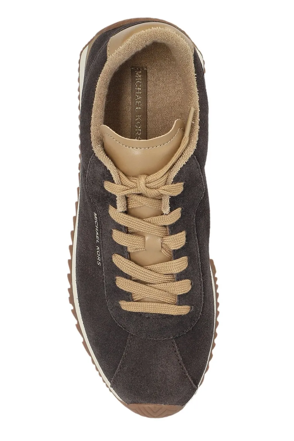 Michael Michael Kors Rhodes Embellished Leather Trainers