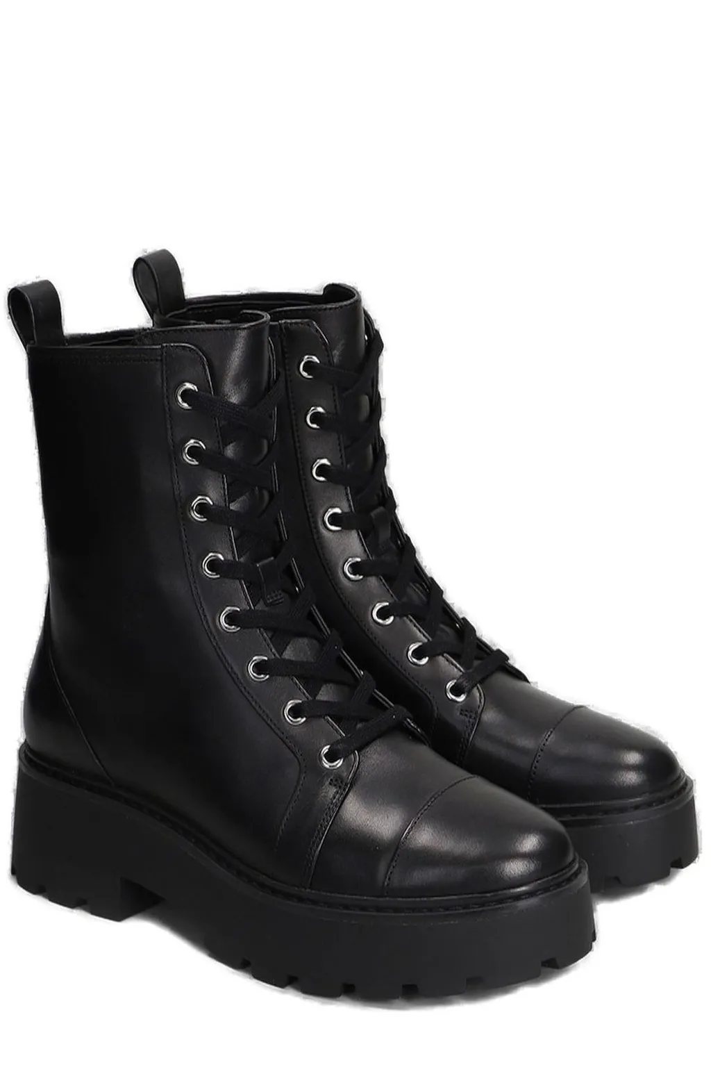 Michael Michael Kors Blake Lace-Up Combat Boots