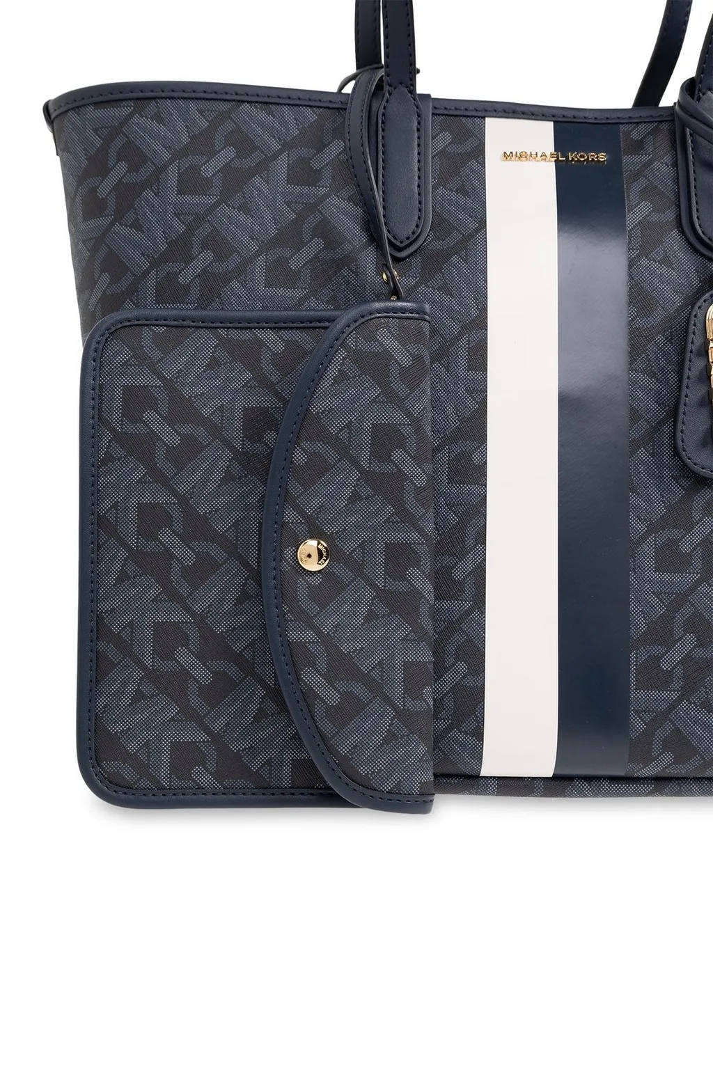 Michael Michael Kors Eliza Logo Plaque Tote Bag
