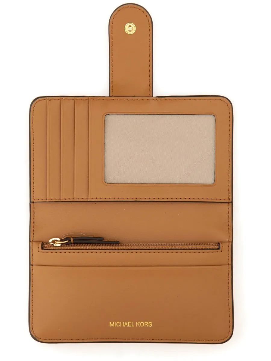 Michael Michael Kors Logo Plaque Bifold Wallet