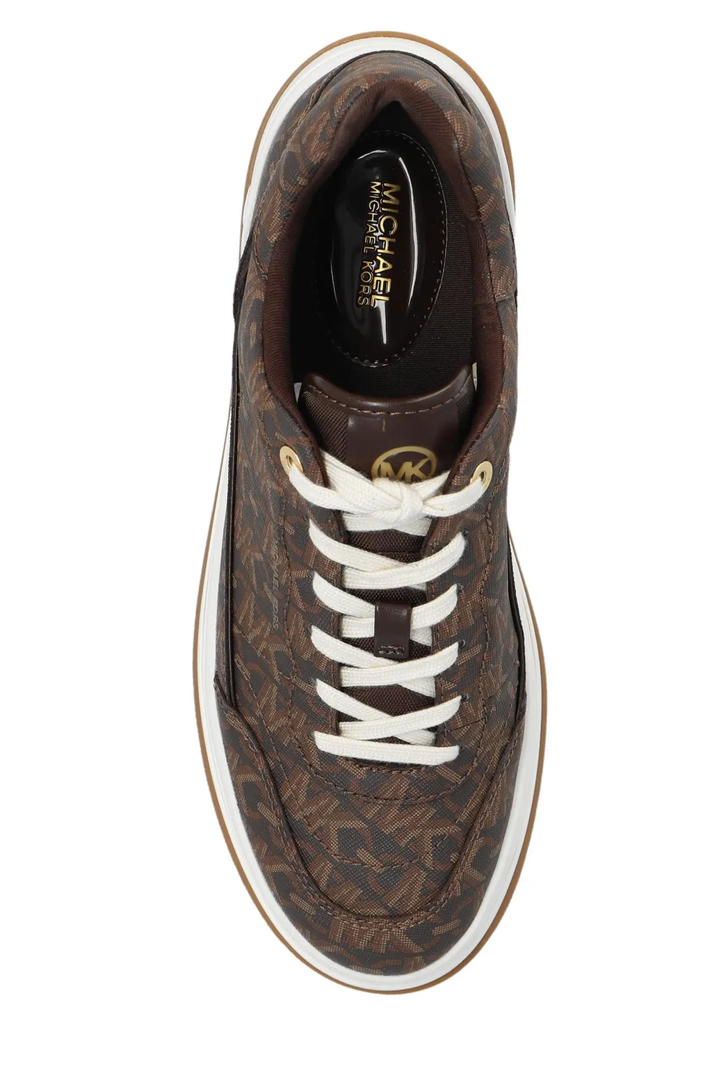 Michael Michael Kors Hayes Allover Logo Platform Sneakers
