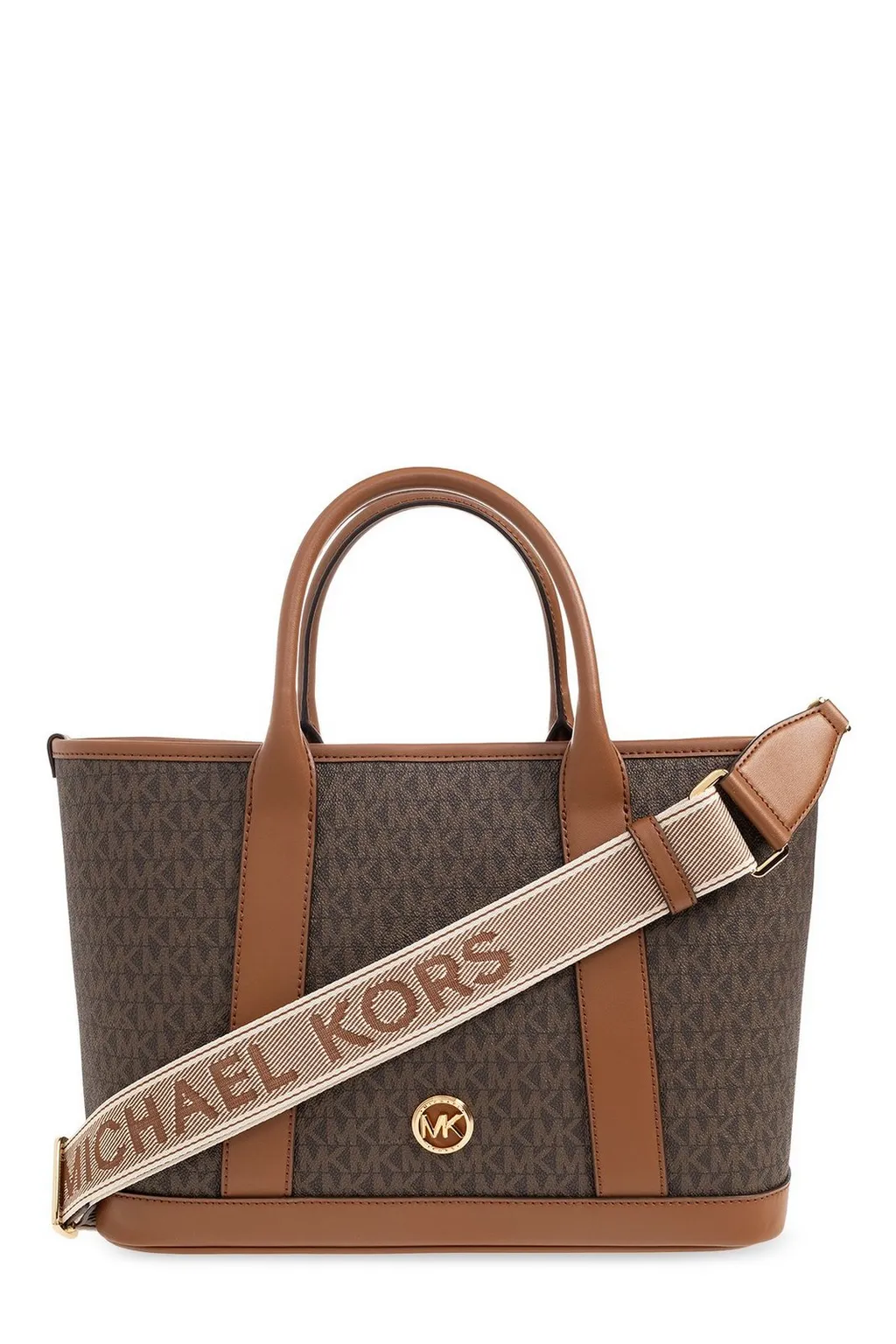Michael Michael Kors Luisa Medium Signature Logo Satchel Bag