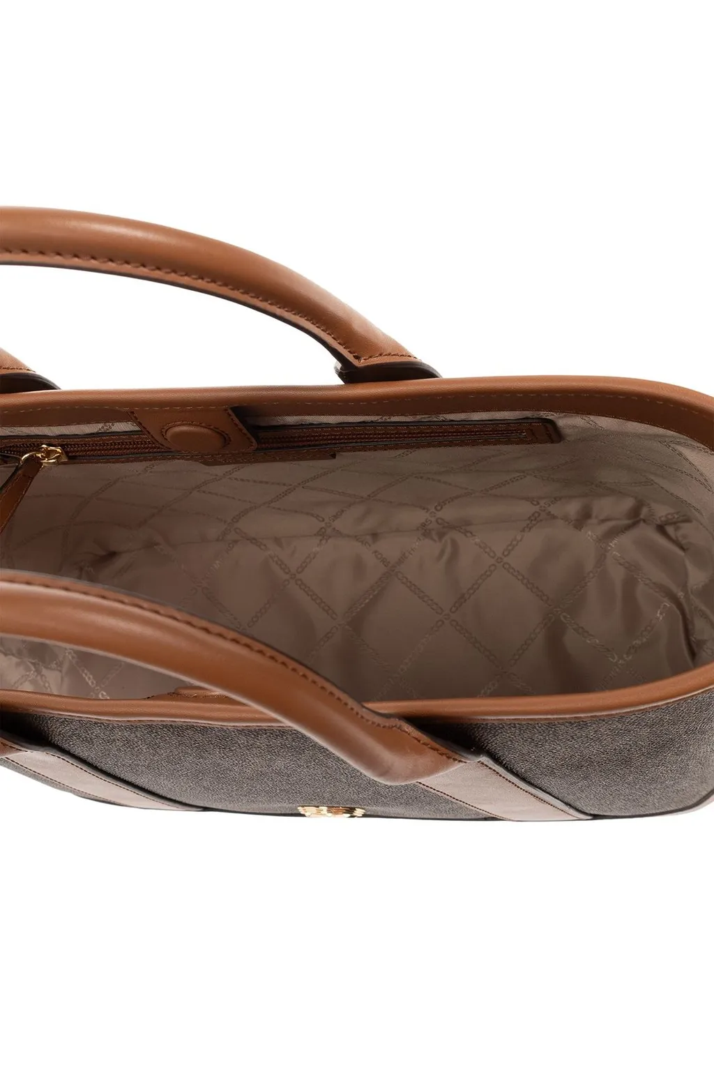 Michael Michael Kors Luisa Medium Signature Logo Satchel Bag