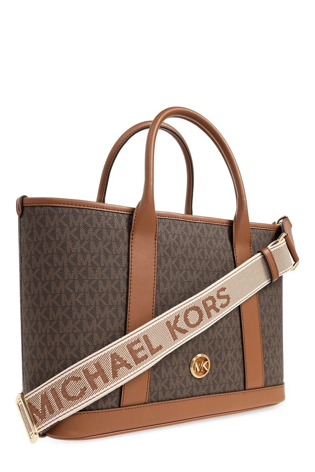 Michael Michael Kors Luisa Medium Signature Logo Satchel Bag