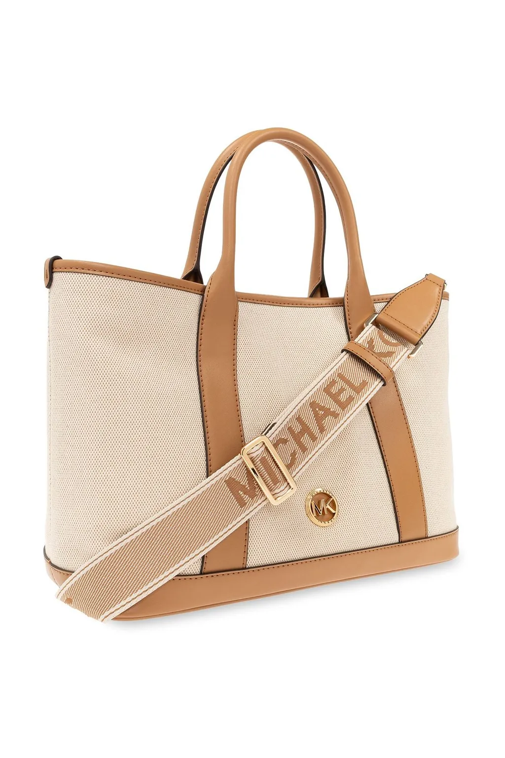 Michael Michael Kors Medium Luisa Logo Plaque Tote Bag