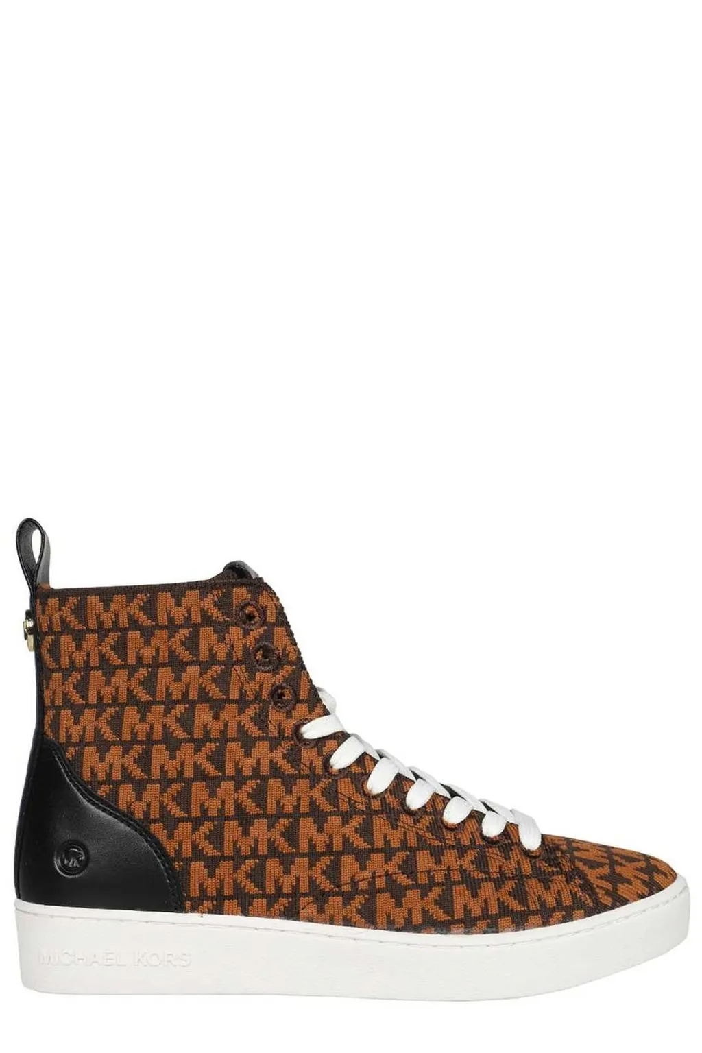 Michael Michael Kors Edie Logo Knit High-Top Sneakers