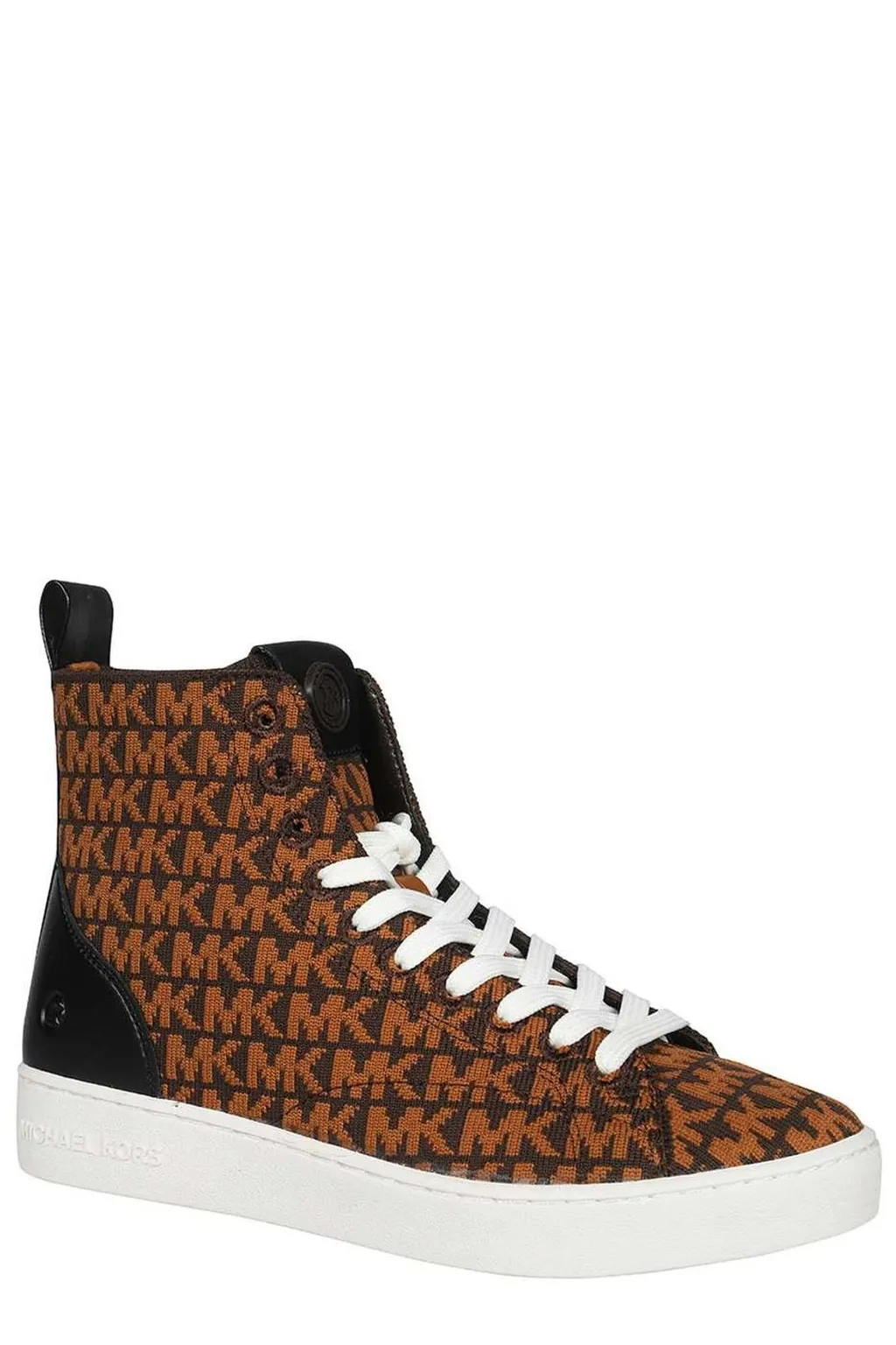 Michael Michael Kors Edie Logo Knit High-Top Sneakers