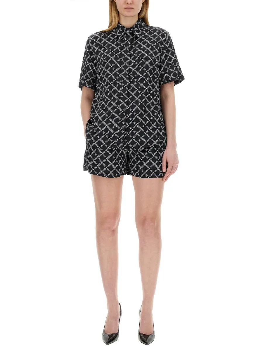Michael Michael Kors Monogram Bermuda Shorts