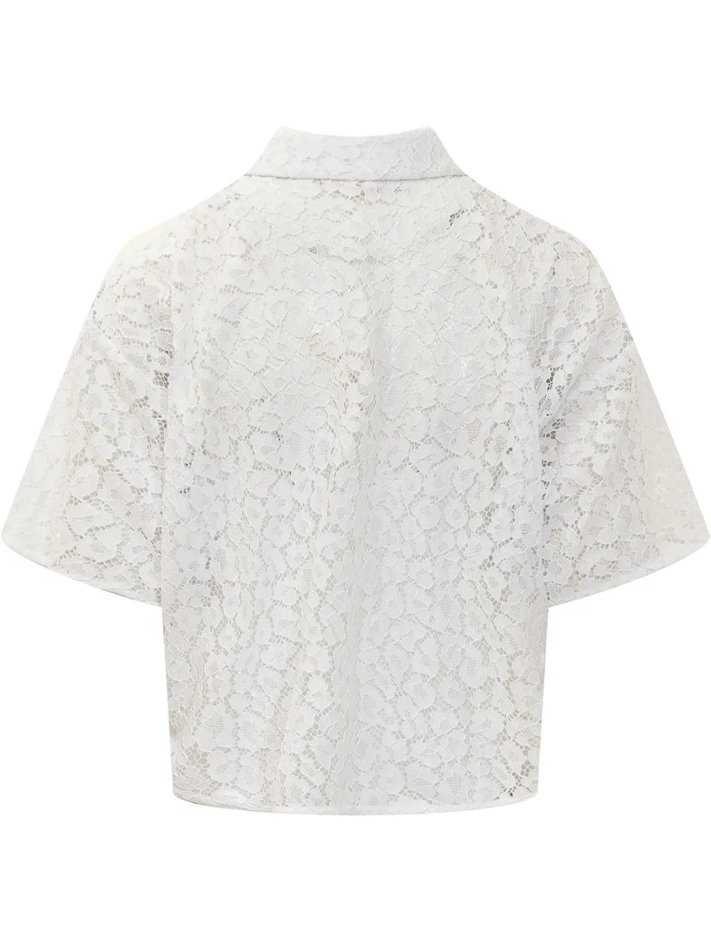 Michael Michael Kors Lace Cropped Shirt