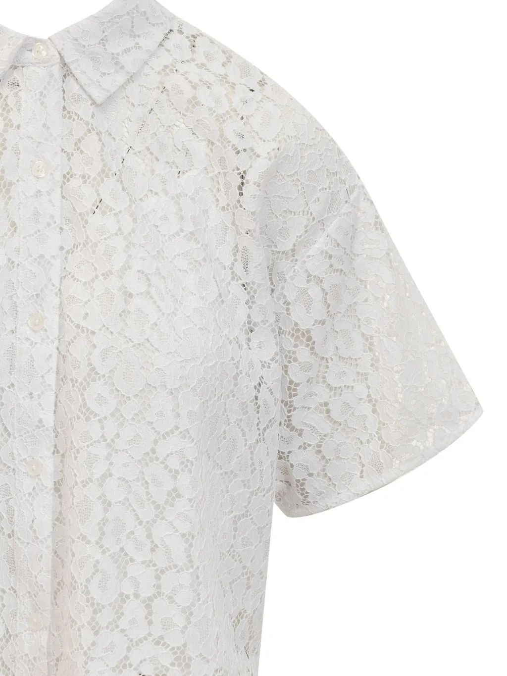 Michael Michael Kors Lace Cropped Shirt