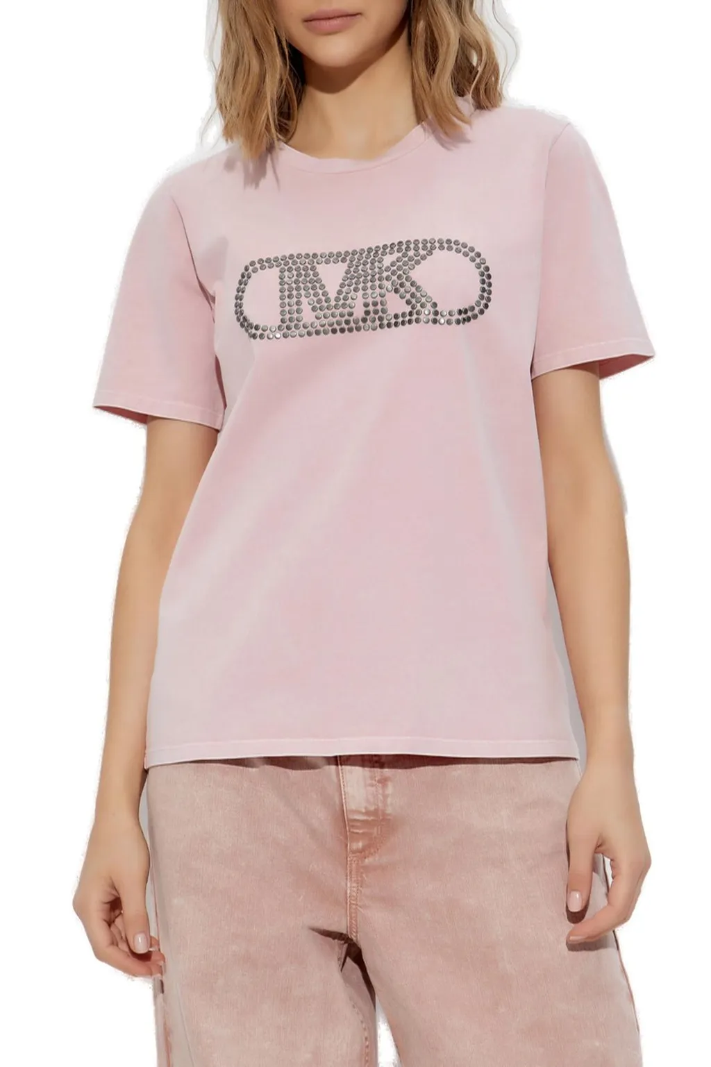 Michael Michael Kors Studded Crewneck T-Shirt