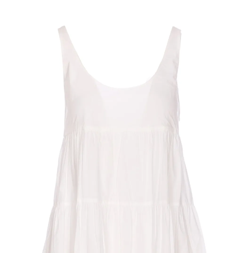 Michael Michael Kors Stretch Tiered Dress