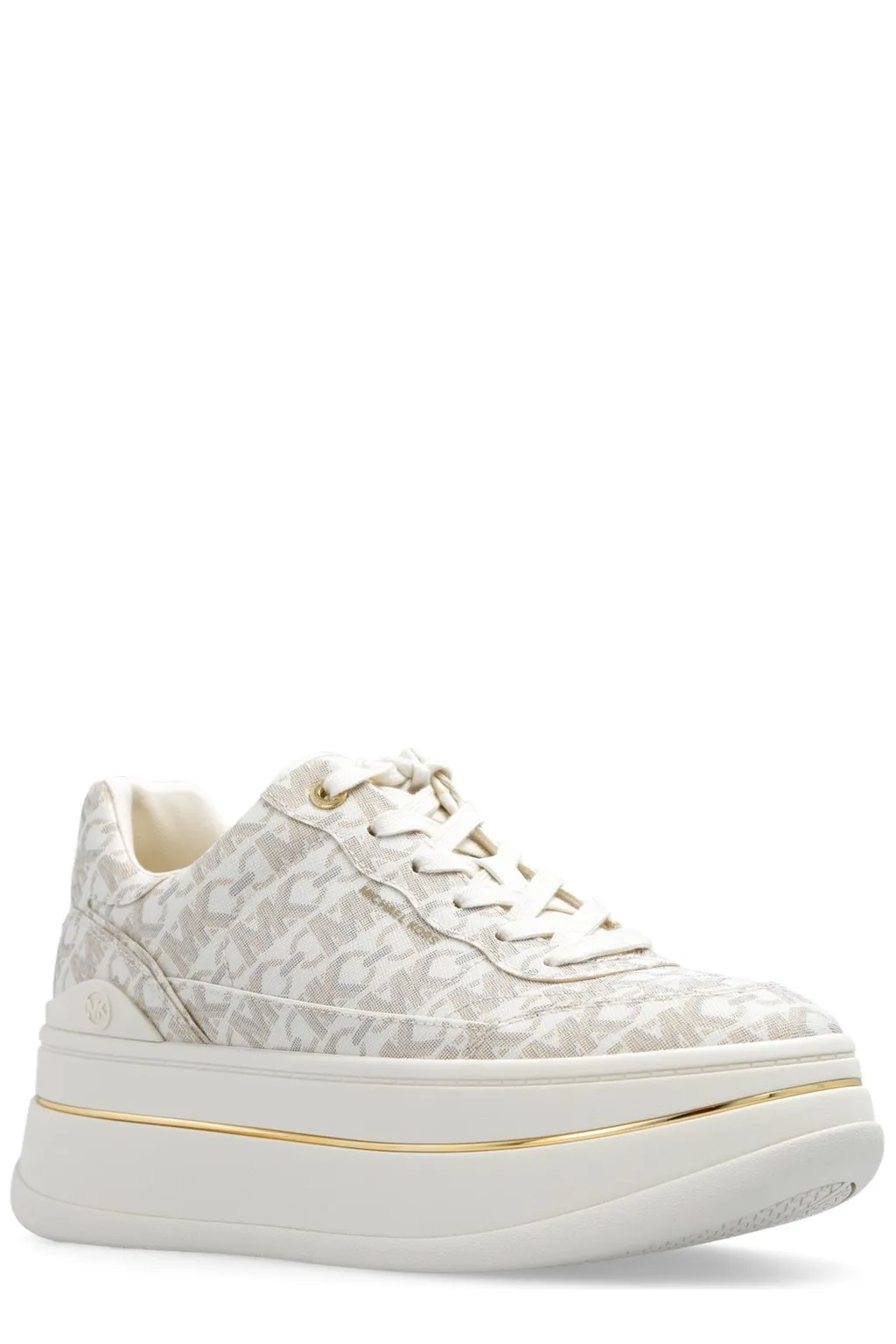 Michael Michael Kors Hayes Allover Logo Platform Sneakers