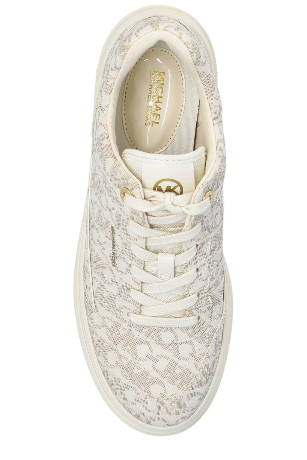 Michael Michael Kors Hayes Allover Logo Platform Sneakers