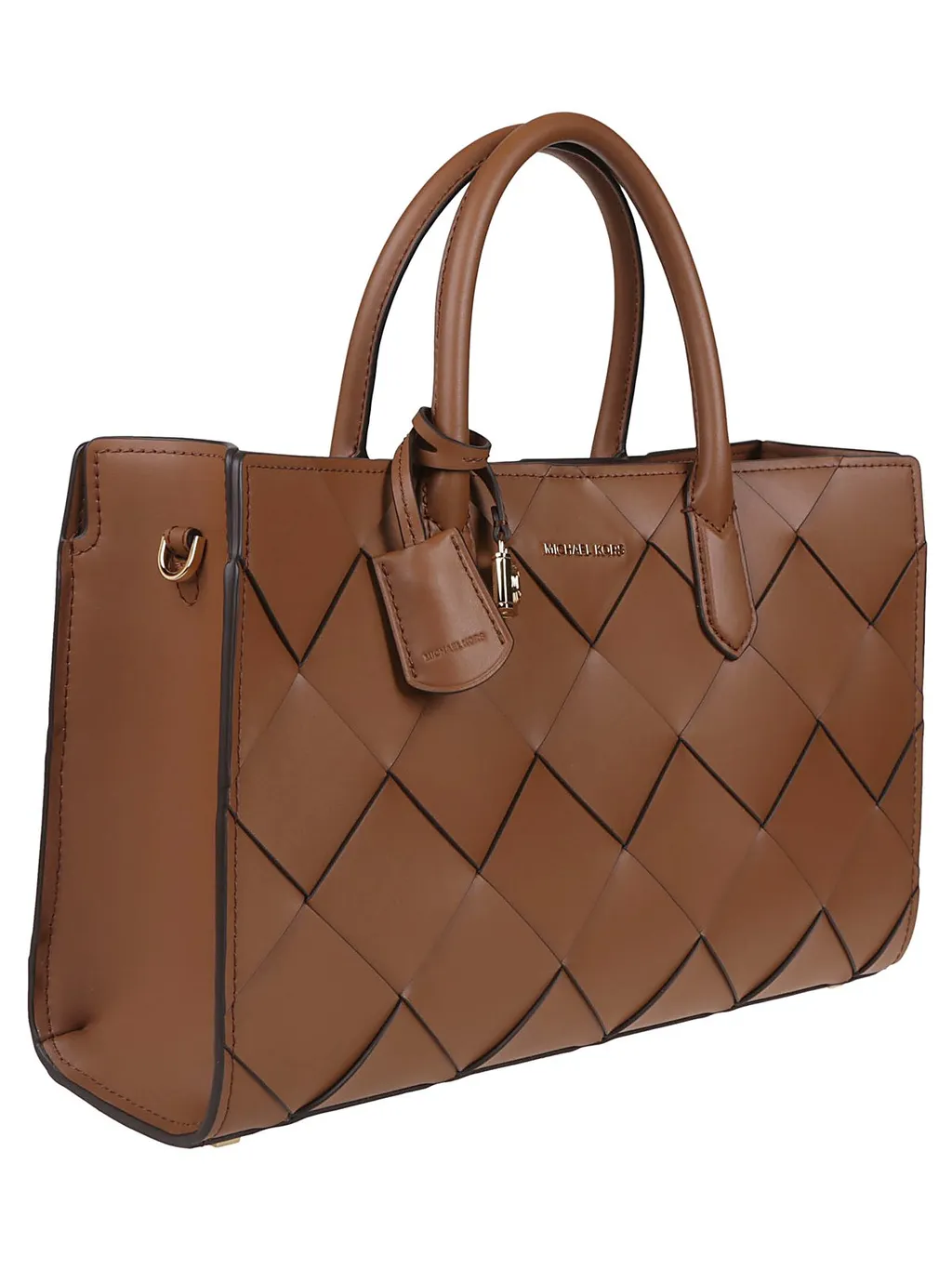 Michael Michael Kors Scarlett Medium Woven Satchel Bag