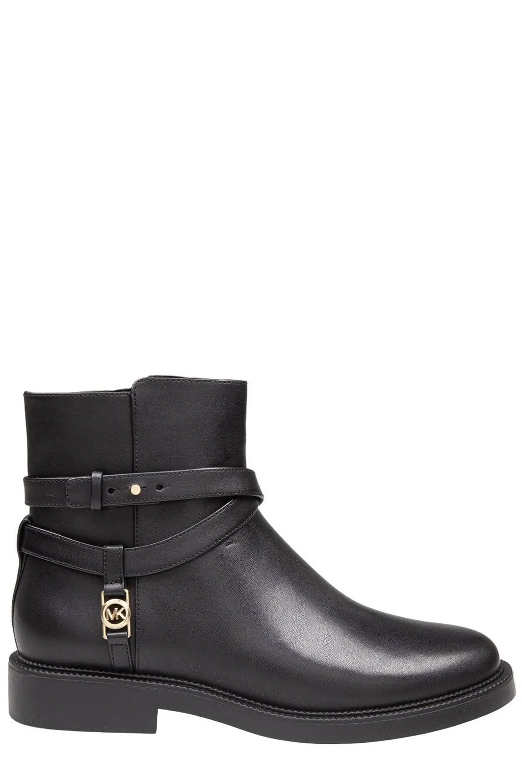 Michael Michael Kors Crosby Leather Platform Moto Boots
