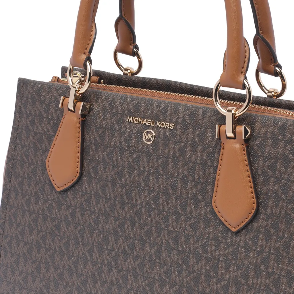 Michael Michael Kors Marilyn Medium Logo Satchel Bag