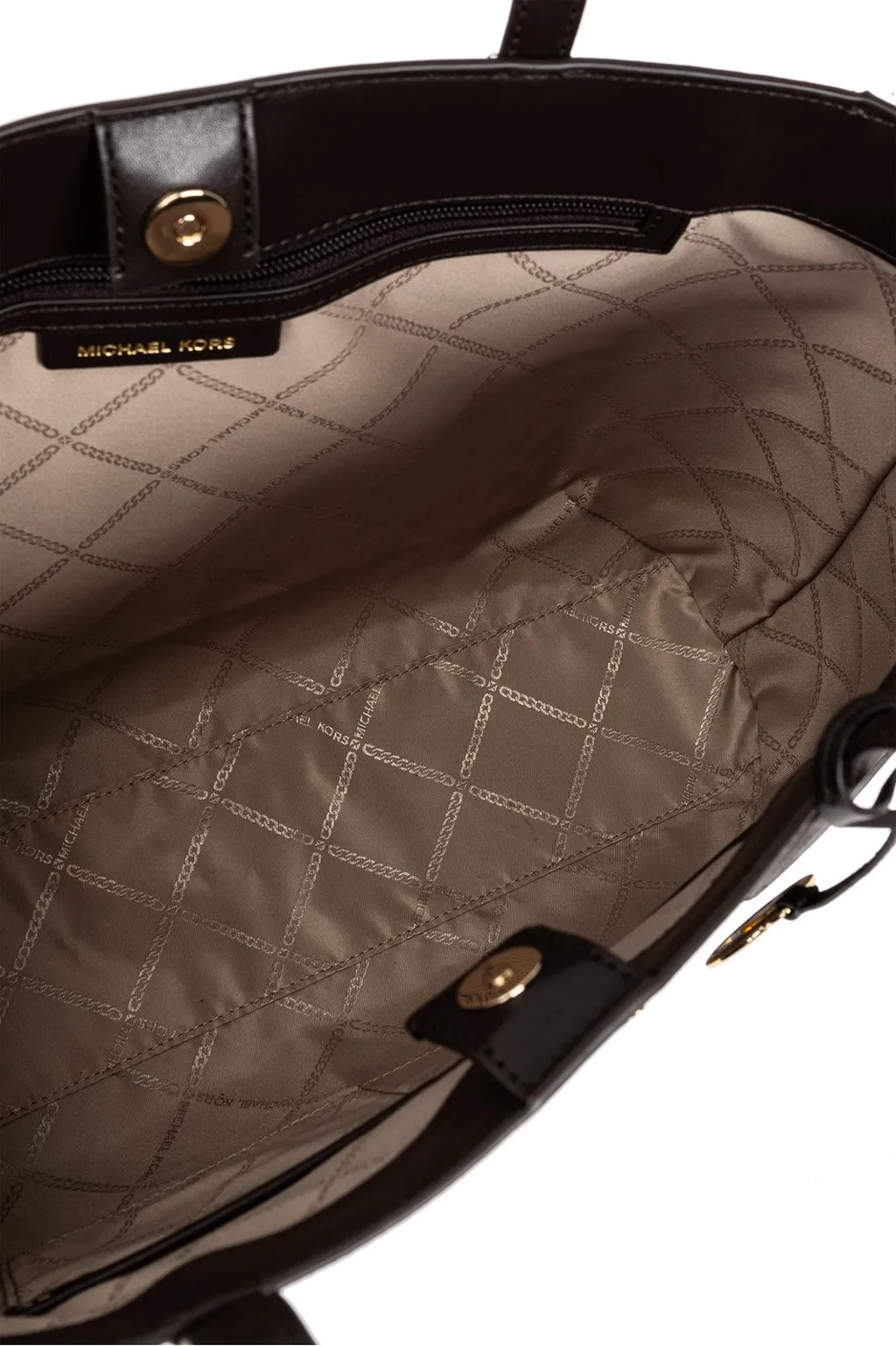 Michael Michael Kors Taryn Logo Plaque Tote Bag