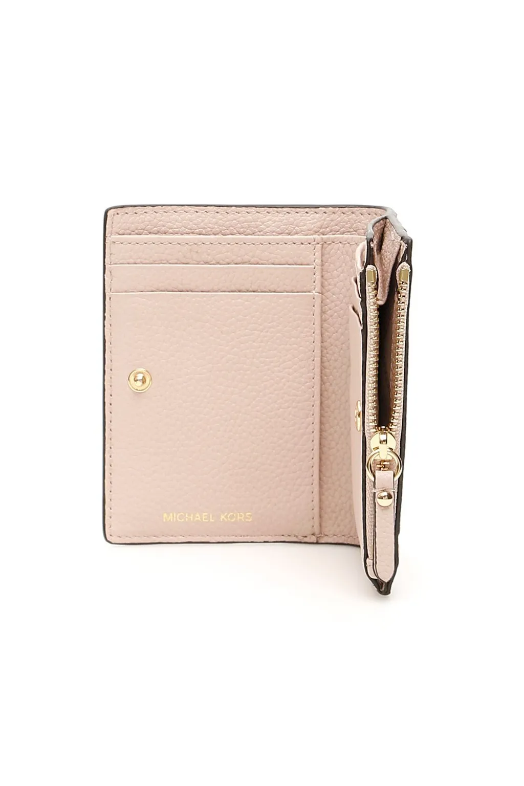 Michael Michael Kors Logo Plaque Bi-Fold Wallet