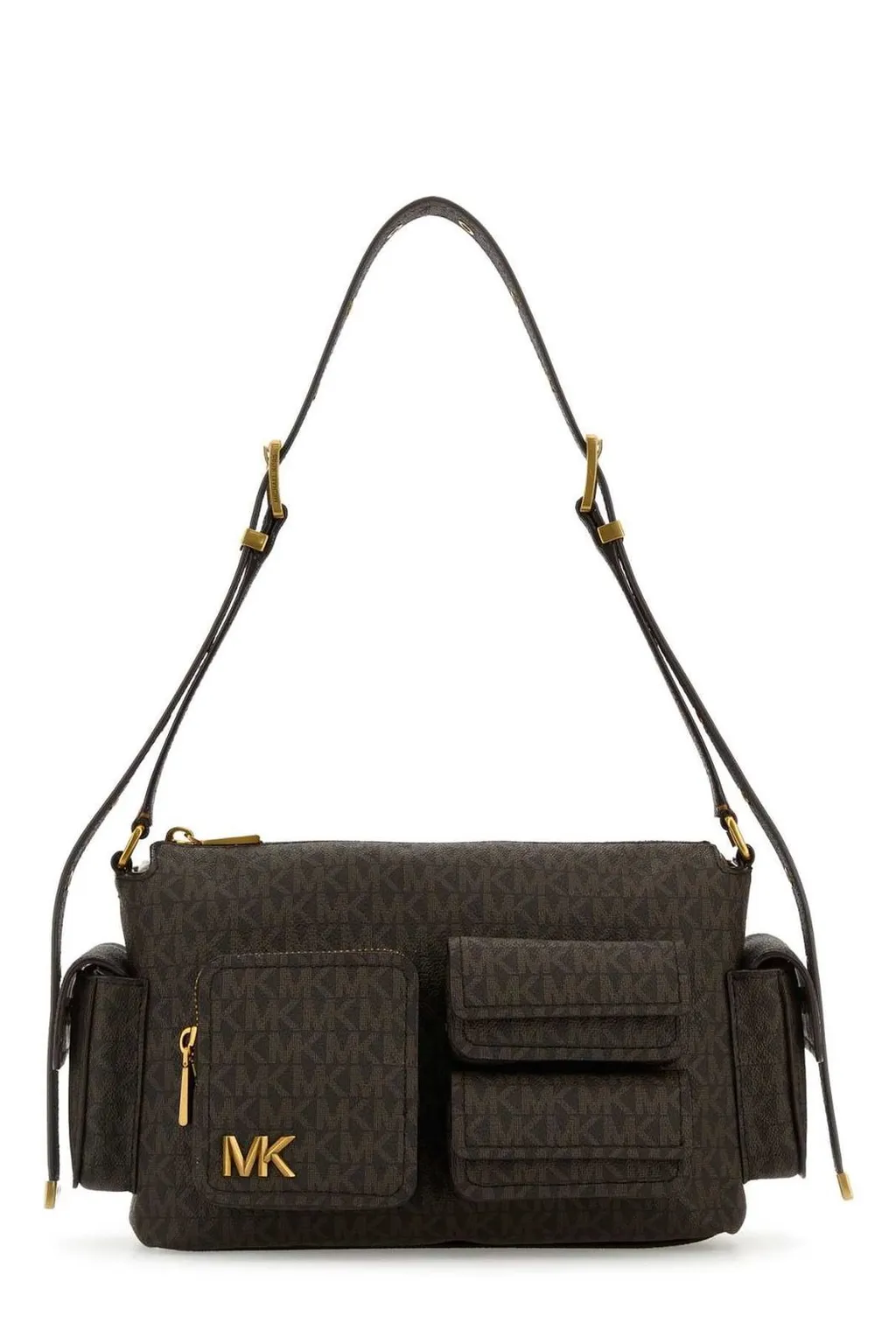 Michael Michael Kors Dakota Medium Signature Logo Shoulder Bag