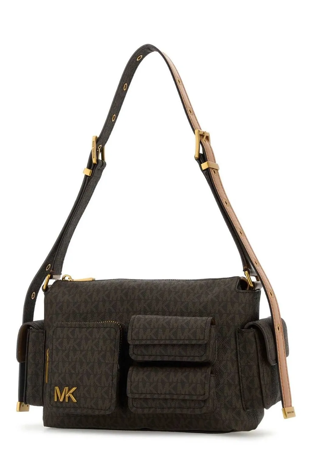 Michael Michael Kors Dakota Medium Signature Logo Shoulder Bag