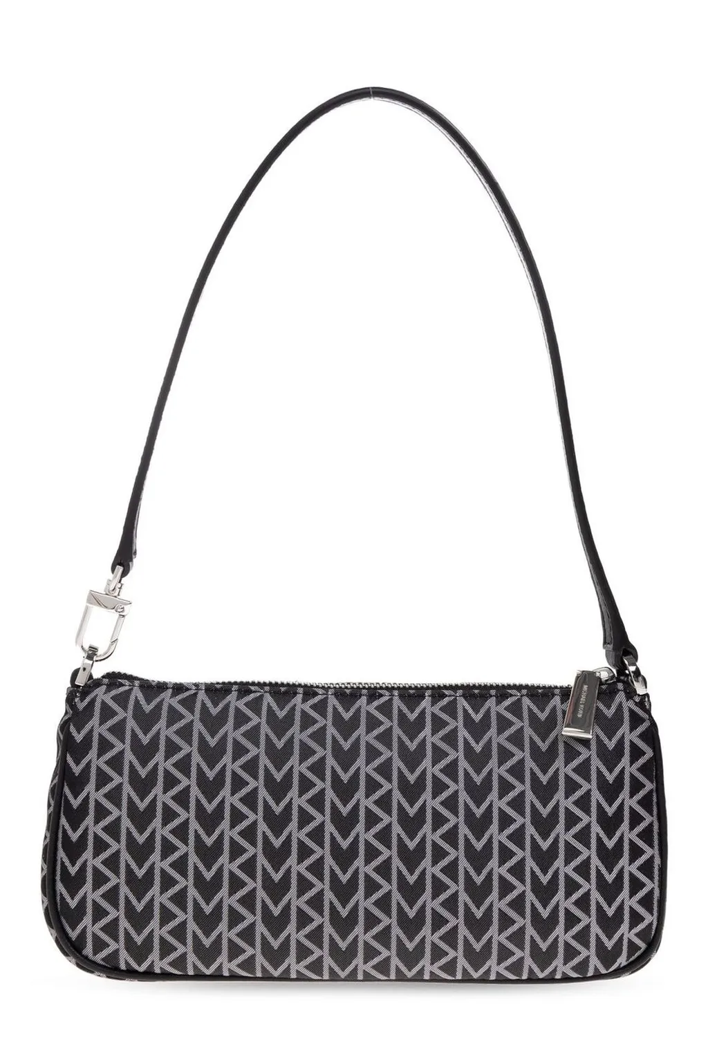 Michael Michael Kors Zoe Small Logo Jacquard Shoulder Bag