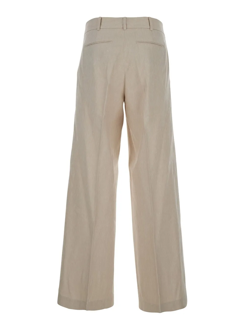 Michael Michael Kors Twill Wide-Leg Pants