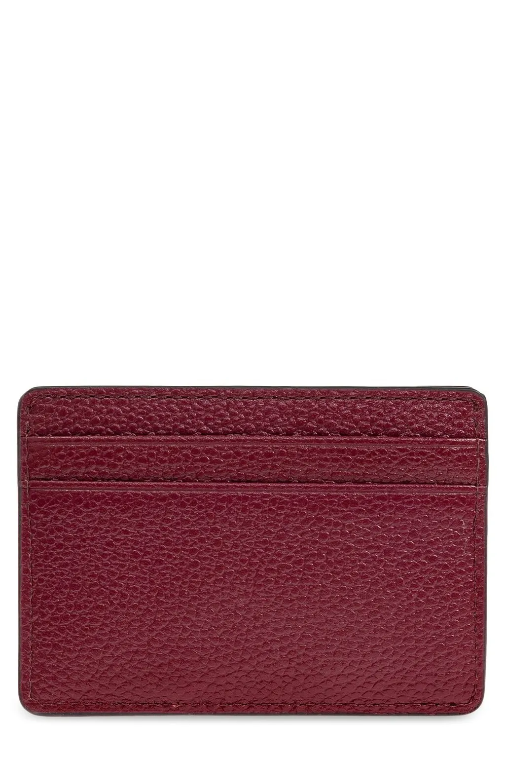 Michael Michael Kors Jet Set Pebbled Leather Card Case
