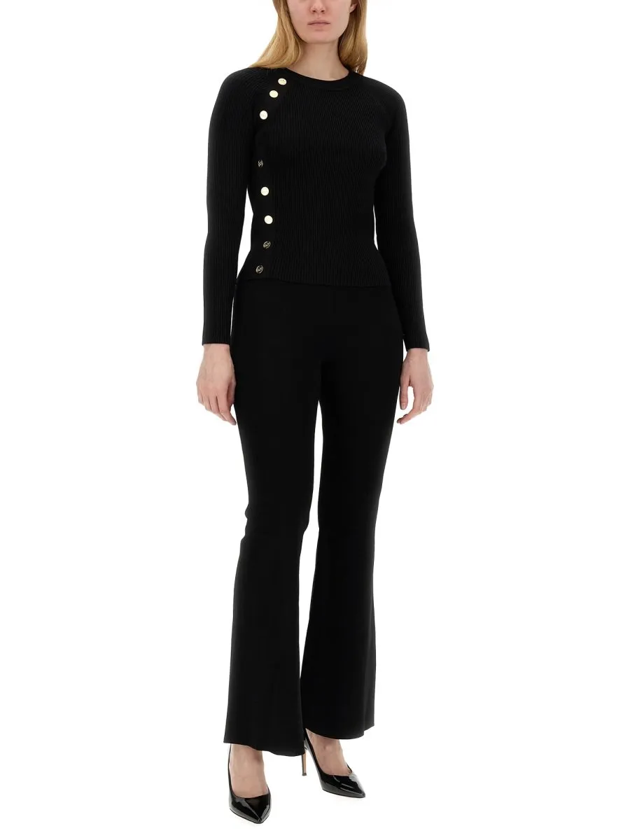 Michael Michael Kors Stretch Knit Flared Pants