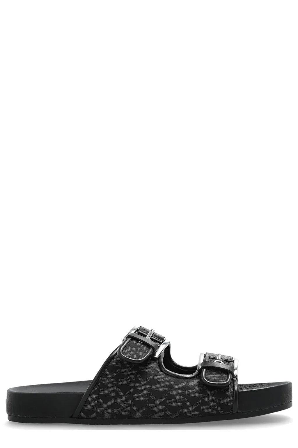 Michael Michael Kors Byers Signature Logo Slide Sandals