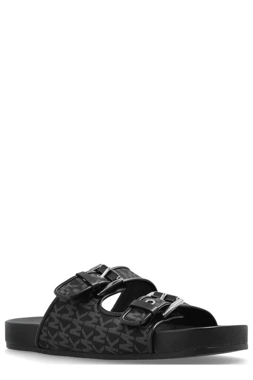 Michael Michael Kors Byers Signature Logo Slide Sandals