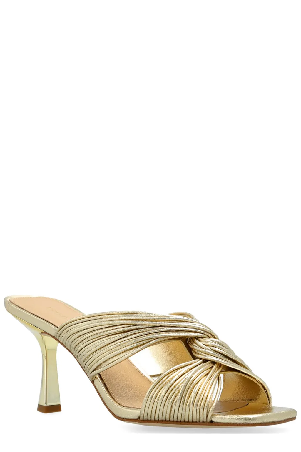 Michael Michael Kors Alessia Metallic Mule Sandals