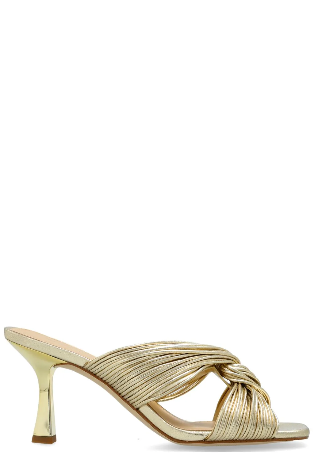 Michael Michael Kors Alessia Metallic Mule Sandals