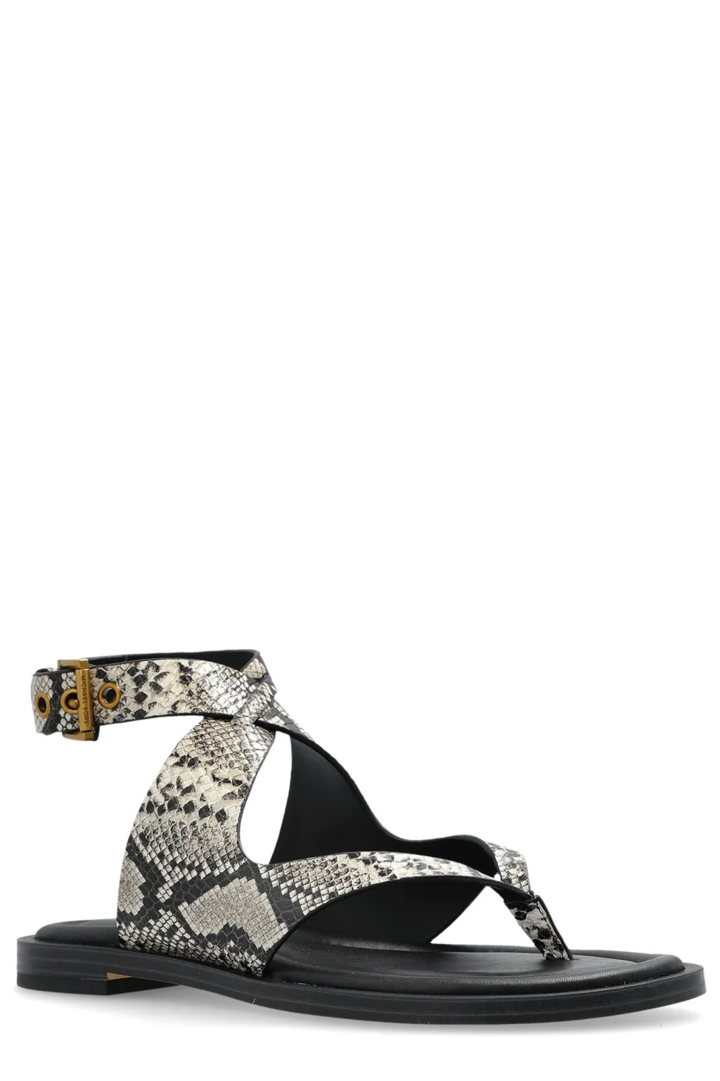 Michael Michael Kors Irene Embossed Wrap Sandals