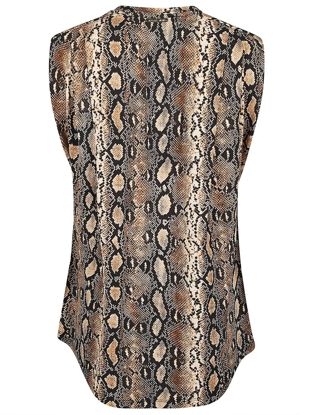 Michael Michael Kors Graphic Printed Crewneck Blouse