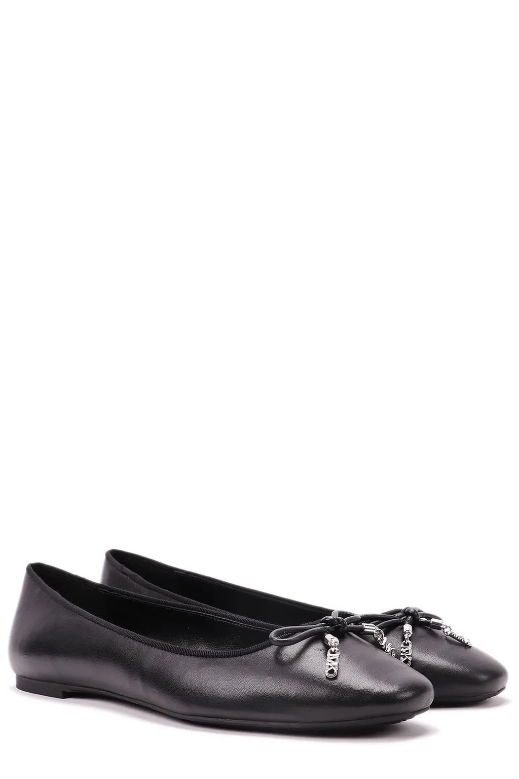 Michael Michael Kors Nori Leather Ballet Flats