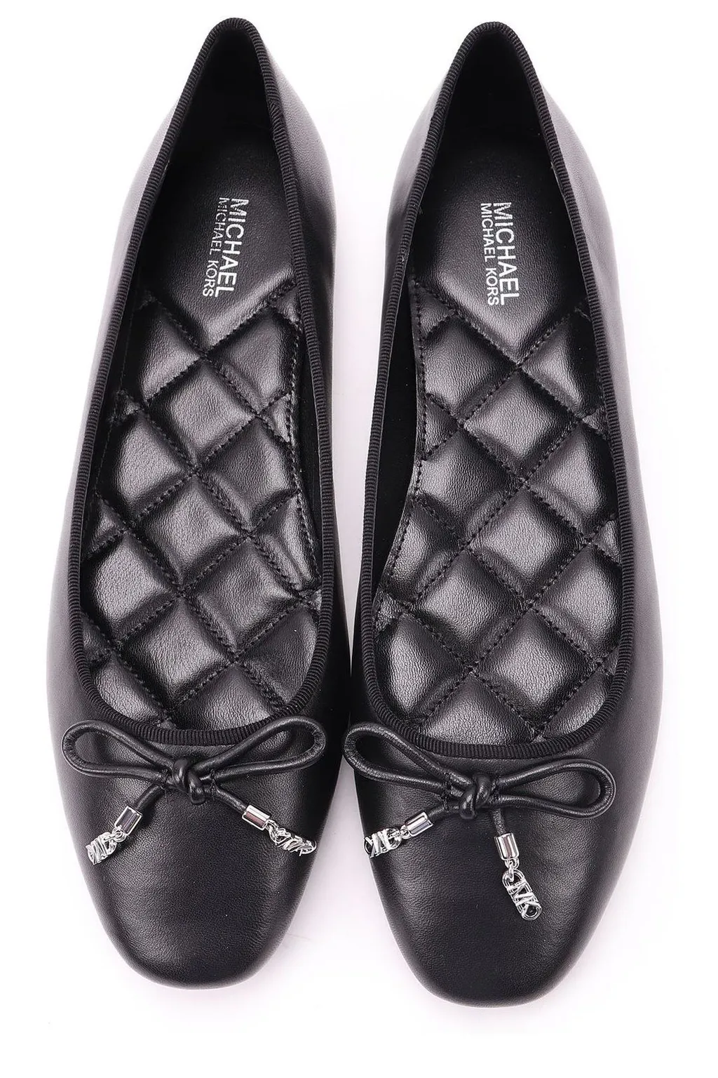 Michael Michael Kors Nori Leather Ballet Flats