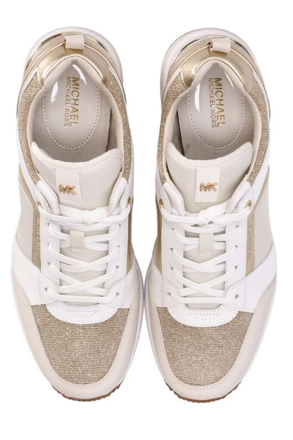 Michael Michael Kors Logo Patch Wedge-Heel Sneakers