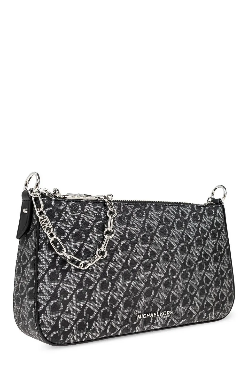 Michael Michael Kors Empire Medium Metallic Chain-Link Pochette