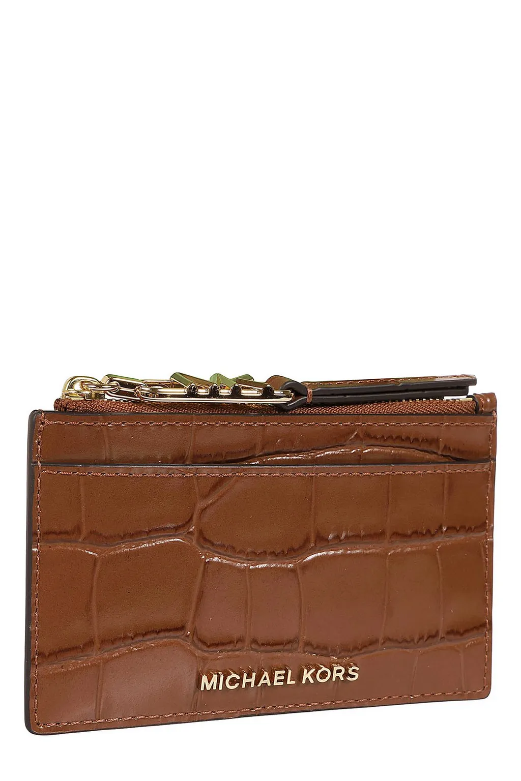 Michael Michael Kors Empire Small Embossed Card Case