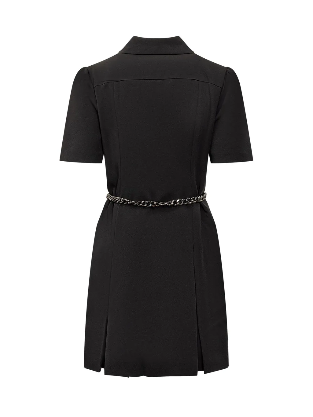 Michael Michael Kors Stretch Crepe Belted Shirtdress