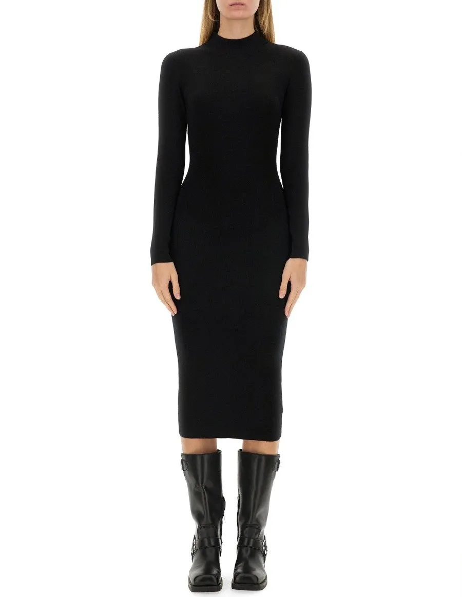 Michael Michael Kors Stretch Mock Neck Dress