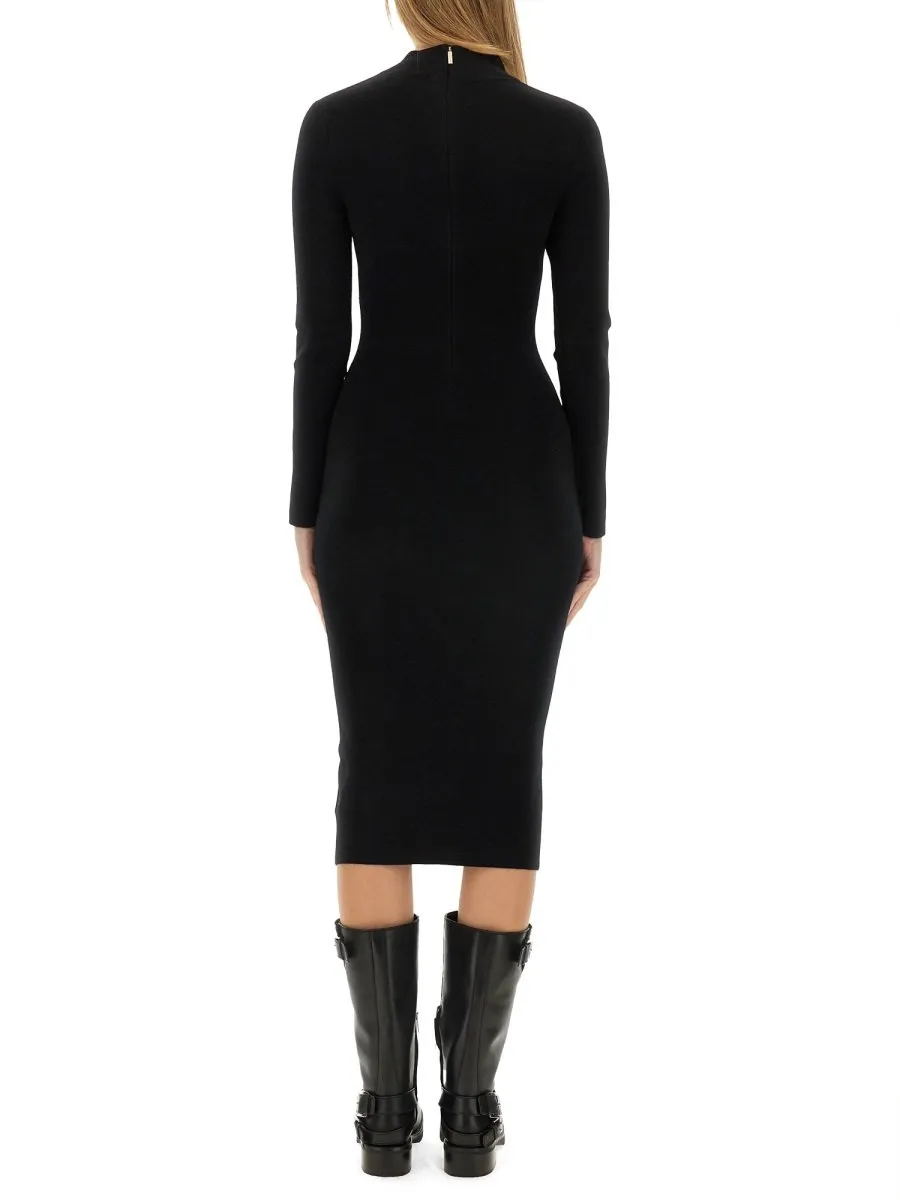 Michael Michael Kors Stretch Mock Neck Dress