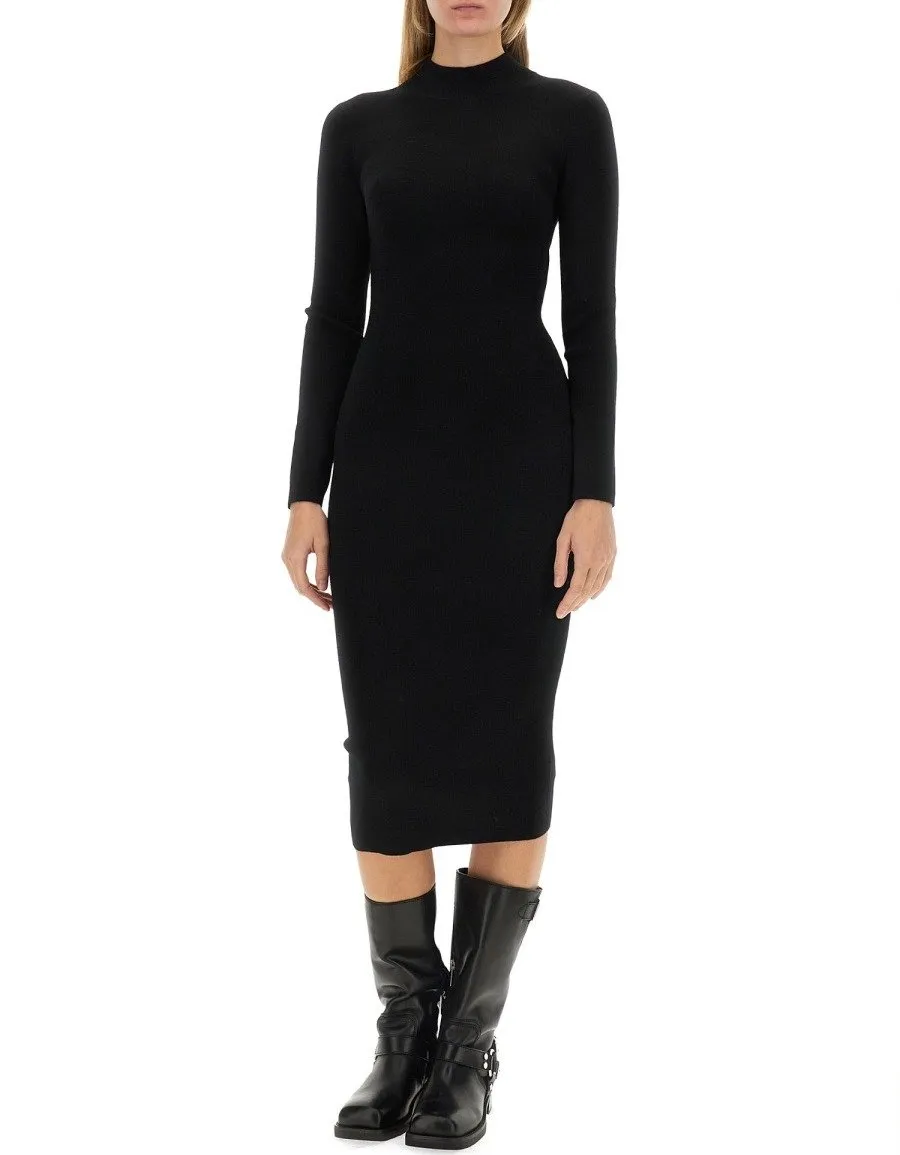Michael Michael Kors Stretch Mock Neck Dress
