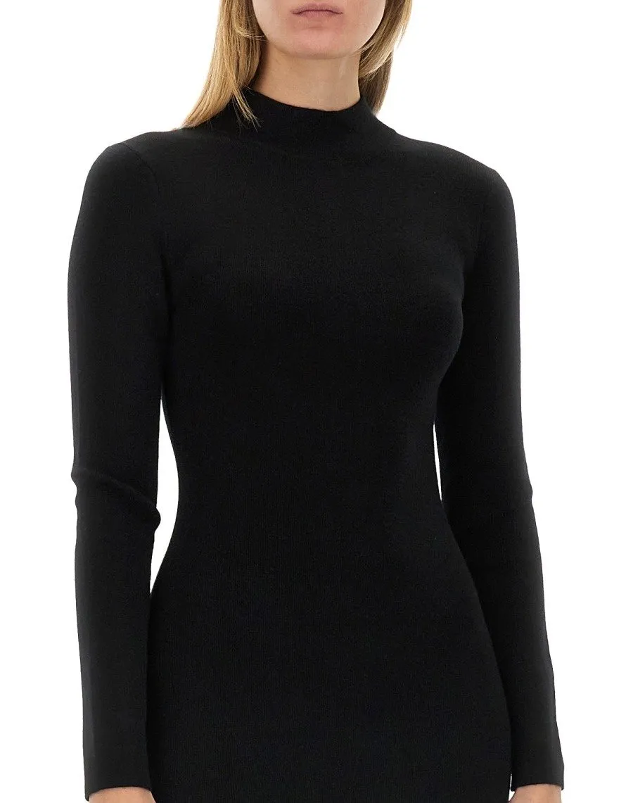Michael Michael Kors Stretch Mock Neck Dress