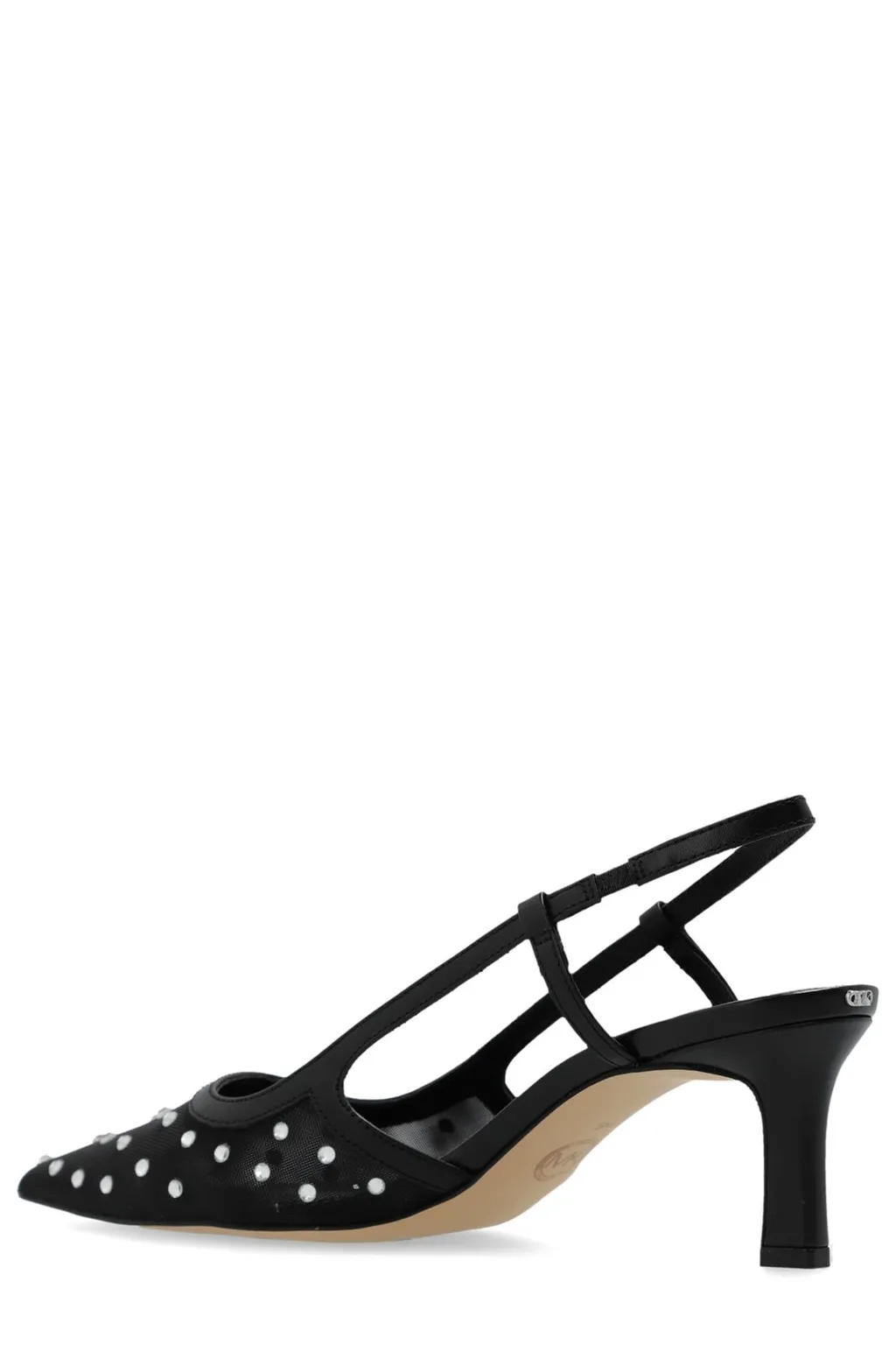 Michael Michael Kors Alora Embellished Mesh Slingback Pumps