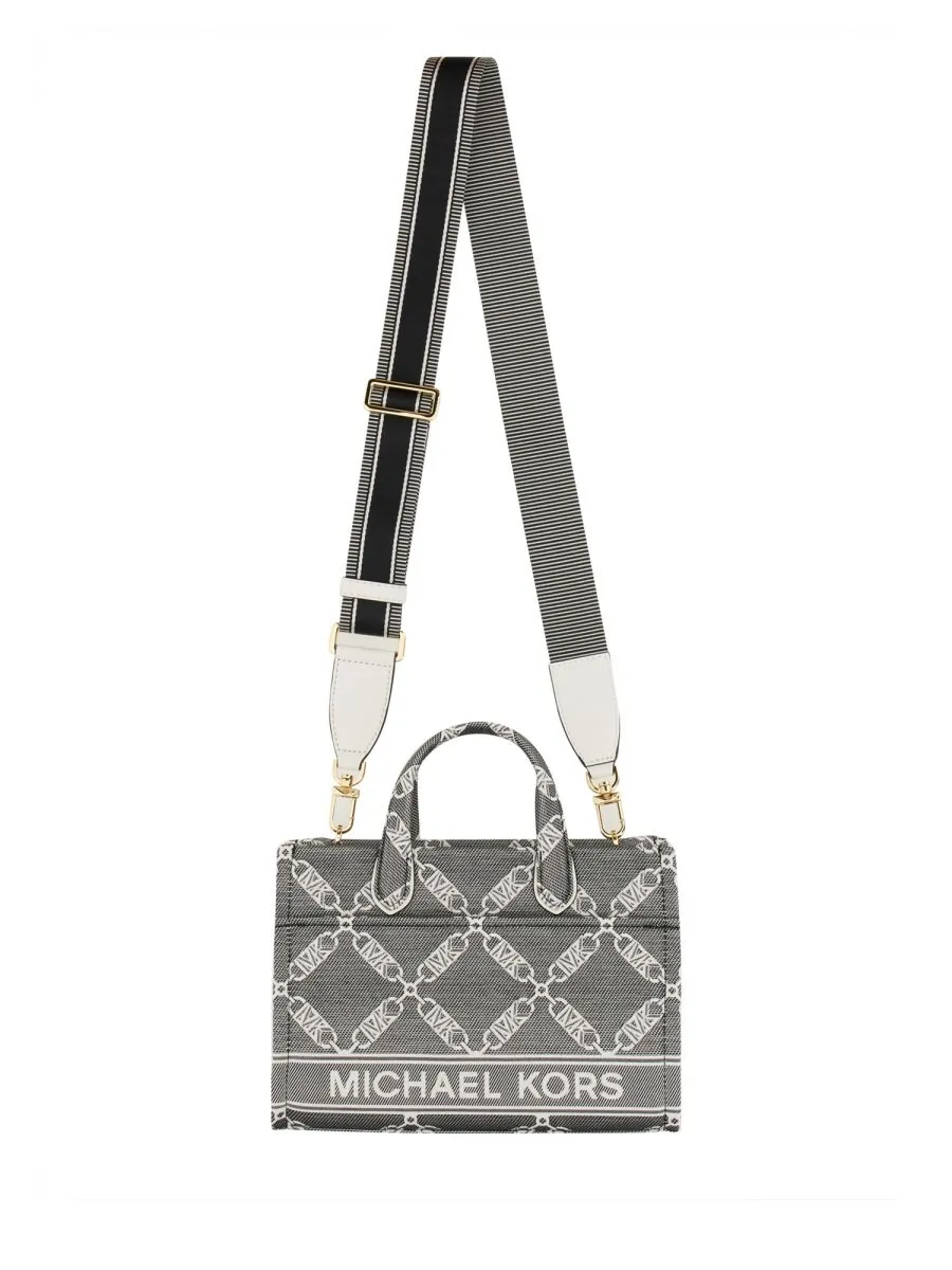 Michael Michael Kors Small Gigi Monogram Jacquard Tote Bag