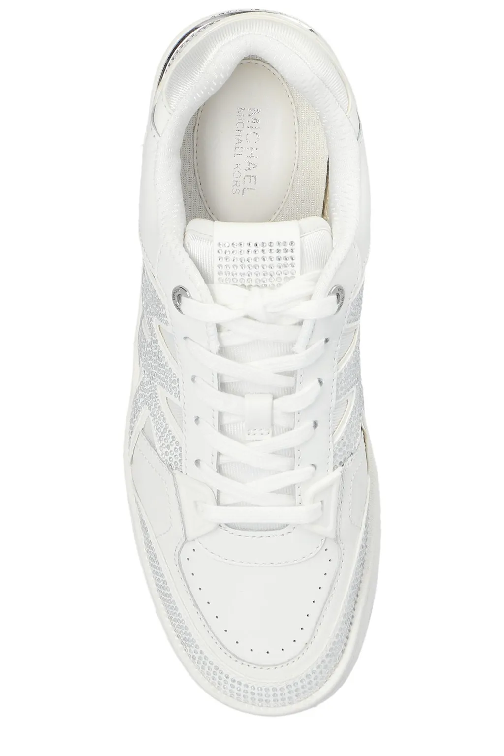Michael Michael Kors Embellished Lace-Up Sneakers