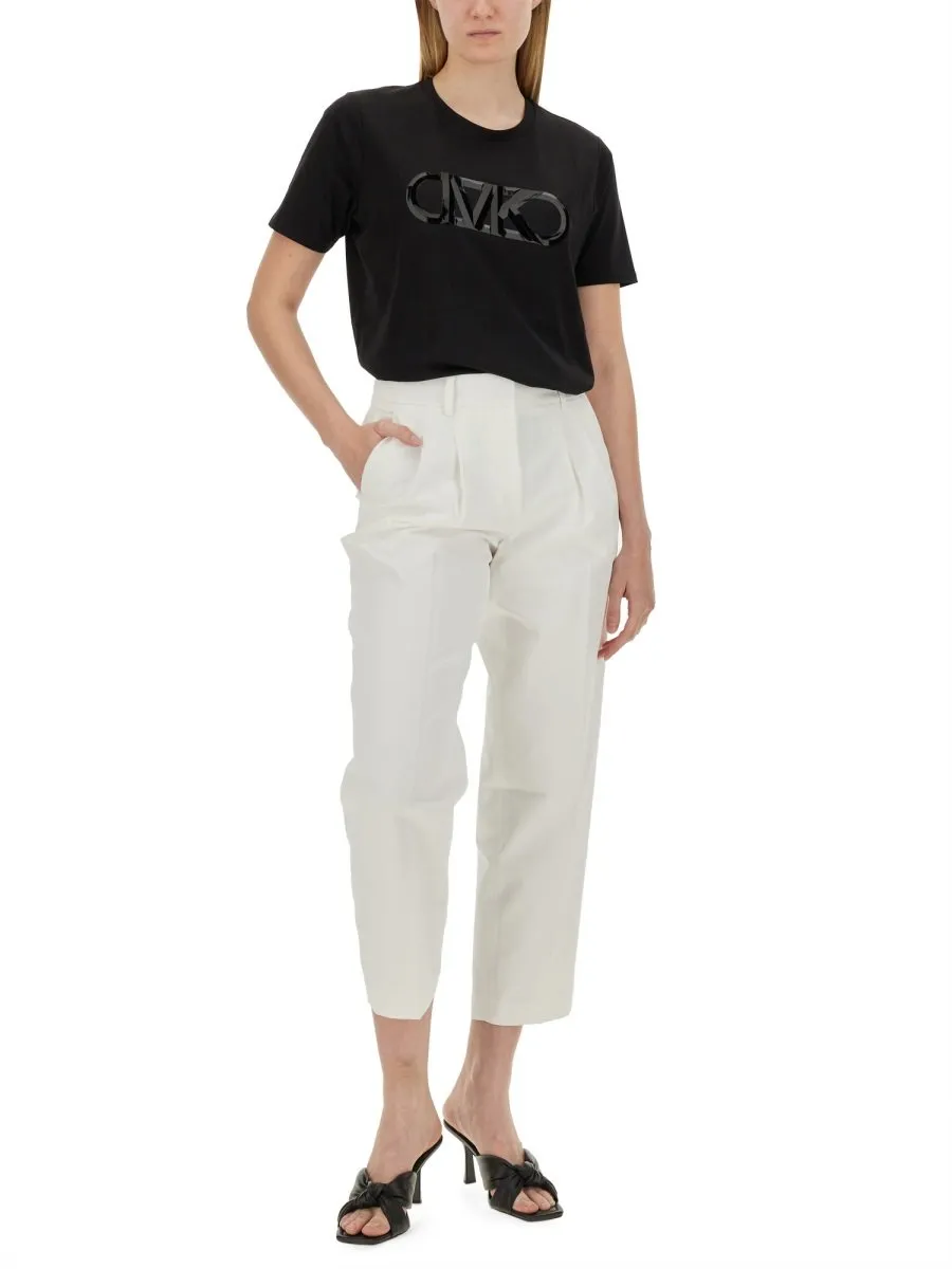 Michael Michael Kors Twill Cropped Pants
