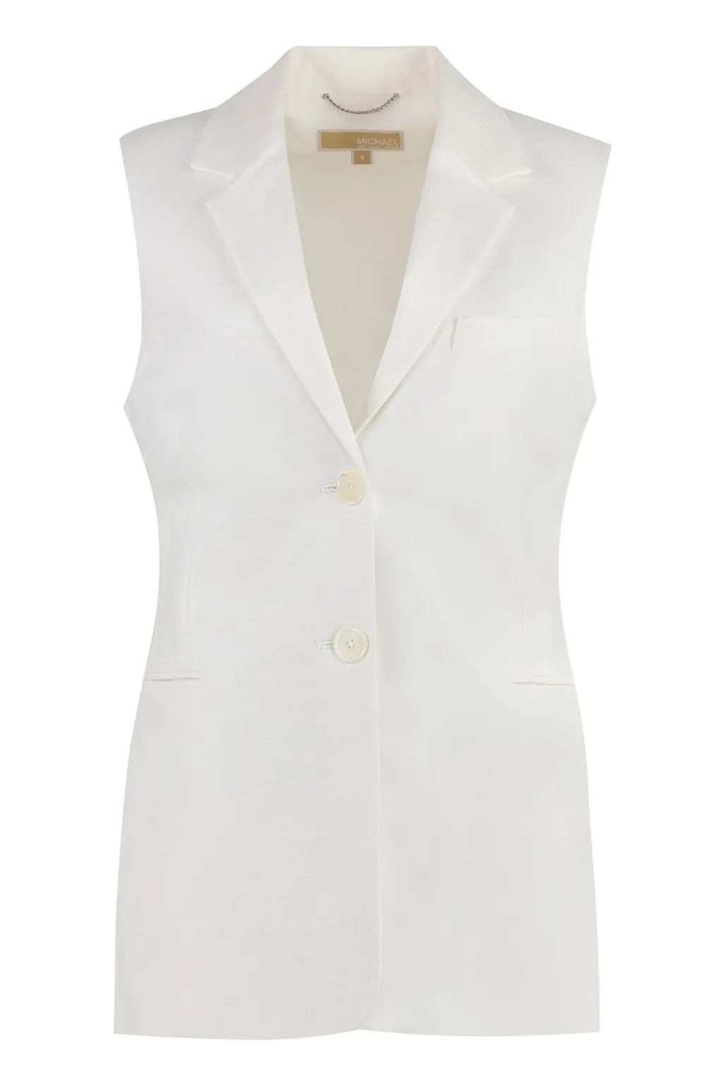 Michael Michael Kors Sleeveless Single-Breasted Blazer